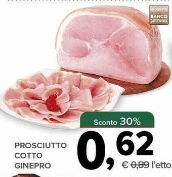 Todis Ginepro prosciutto cotto offerta
