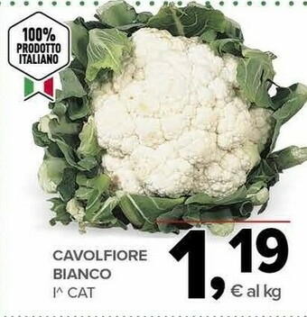 Todis Todis cavolfiore bianco offerta