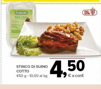 Todis Fiorani stinco di suino cotto offerta