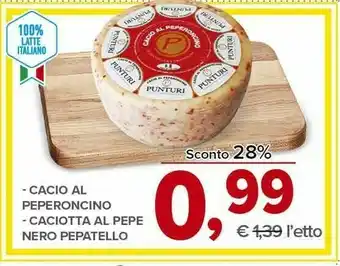 Todis Cacio al peperoncino offerta