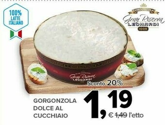 Todis Igor - gorgonzola dolce offerta