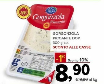 Todis Gorgonzola piccante dop offerta