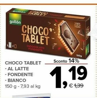 Moment choco tablet milk chocolate 150 g(ml)
