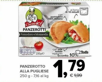 Todis Todis panzerotto alla pugliese offerta