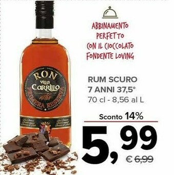 Todis 7 anni rum scuro offerta