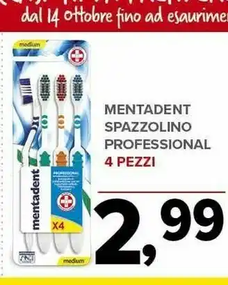 Spazzolino professional 4 pezzi