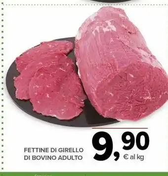 Todis Fettine di girello di bovino adulto offerta