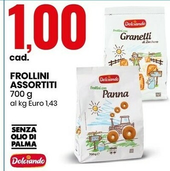 Eurospin Frollini assortiti offerta