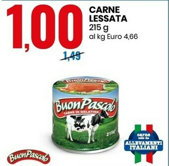 Eurospin Buon pascolo carne lessata offerta