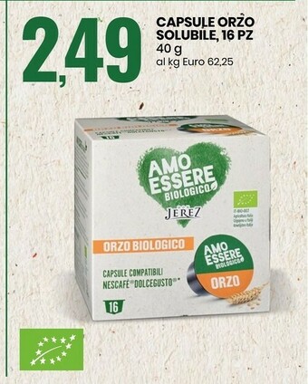 Capsule orzo solubile