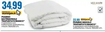 Eurospin Piumino matrimoniale offerta