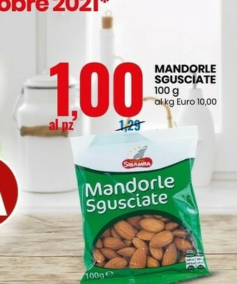 Eurospin Mandorle sgusciate offerta