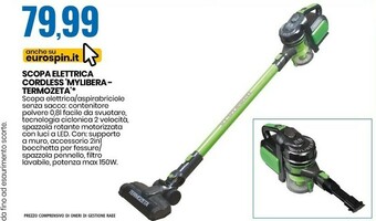 Eurospin Termozeta scopa elettrica offerta