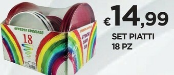 Mister Risparmio Set piatti offerta