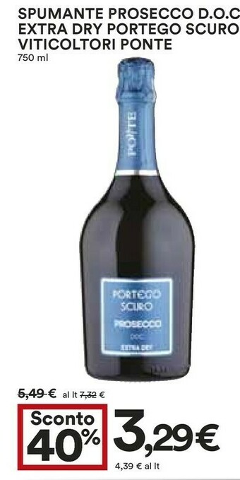 Coop Prosecco offerta