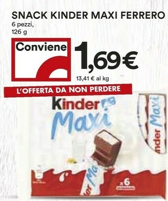 Coop Snack offerta
