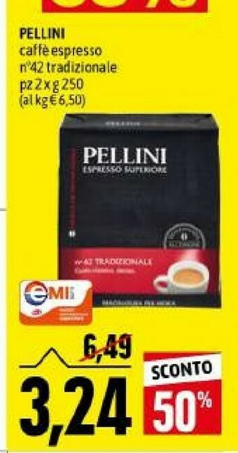 Emi Supermercati Caffè offerta