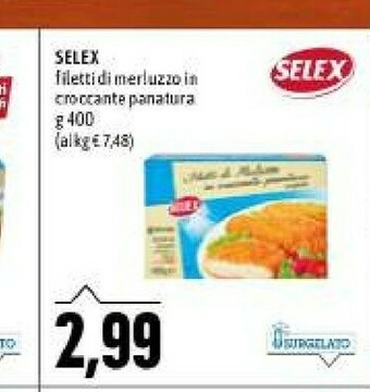 Emi Supermercati Filetti di merluzzo offerta