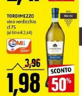 Emi Supermercati Vino offerta