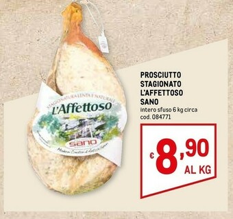 Metro Prosciutto crudo offerta