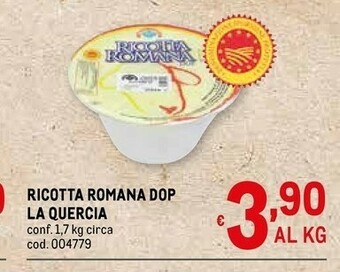Metro Ricotta offerta