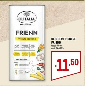 Metro Olio per friggere offerta
