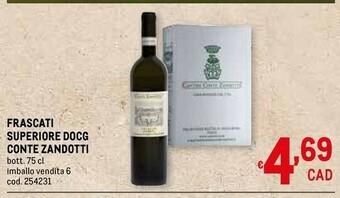 Metro Vino offerta