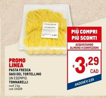 Metro Pasta all'uovo offerta