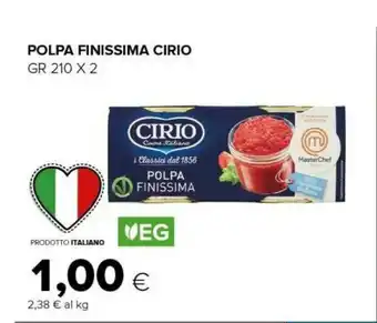 Tigre Polpa finissima offerta