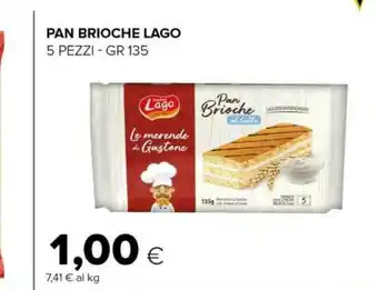 Tigre Lago pan brioche offerta