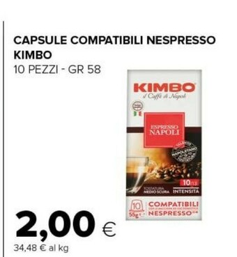 Tigre Capsule compatibili nespresso offerta