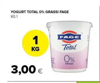 Tigre Yogurt total 0% grassi 1000g offerta
