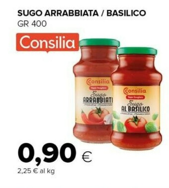 Tigre Sugo al basilico 400 g(ml) offerta
