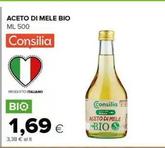 Tigre Aceto di mele bio 500 g(ml) offerta