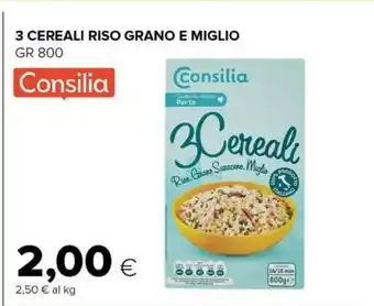 Tigre 3 cereali riso grano e miglio offerta