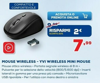 Yvi wireless mini mouse