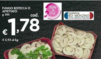 Bennet Funghi champignon offerta