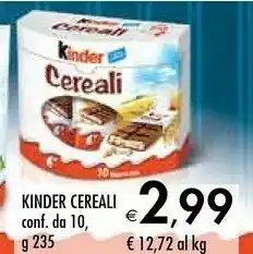 Bennet cereali offerta