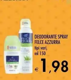 Bennet Deodorante offerta