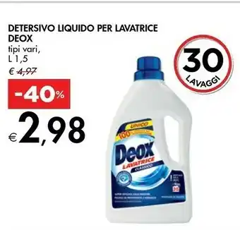 Bennet Detersivo lavatrice offerta