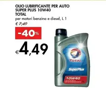 Bennet Olio motore offerta