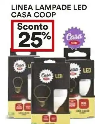 Coop Coop linea lampade led casa offerta