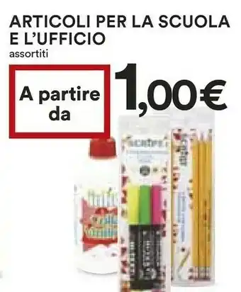 Coop Coop articoli per la scuola e l'ufficio offerta