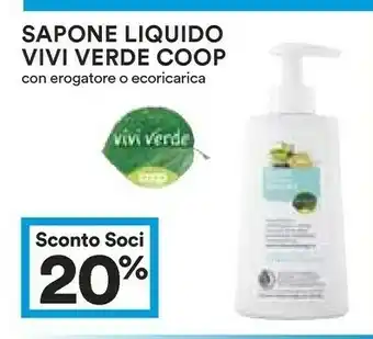 Coop Coop - sapone liquido vivi verde offerta