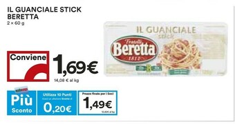 Coop Il guanciale stick 120 g(ml) offerta