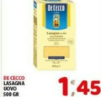 Mio Market Pasta all'uovo offerta