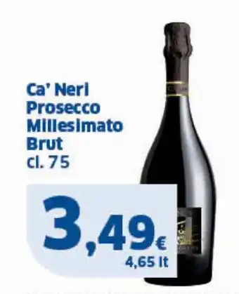 Sigma Ca' Neri Prosecco Millesimato Brut cl.75 offerta