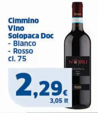 Sigma Cimmino Vino Solopaca Doc cl. 75 offerta