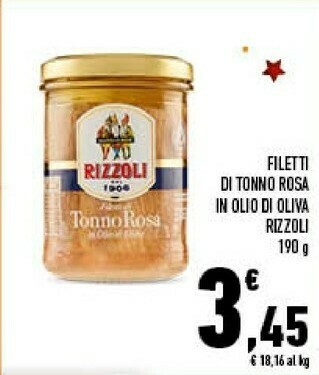 Conad City Filetti di tonno rosa in olio di oliva offerta
