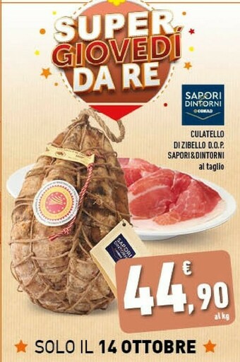 Conad Conad culatello di zibello d.o.p sapori e dintorni offerta